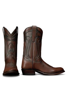 Tecovas The Cartwright Men’s Cowhide Leather Cowboy Boots, size 10.5